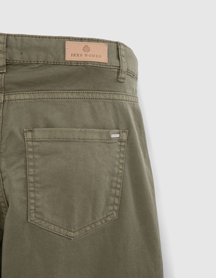 Khaki Crop-Damencargojeans-8