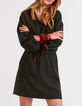 Robe vert empire pailletée manches bouffantes I.Code-2