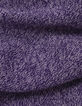 Pull à capuche parme tricot mouliné I.Code-8