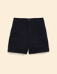 I.Code black shorts with XL pockets and turn-ups-7