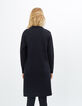 Manteau noir en maille I.Code-4