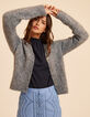 Cardigan gris tricot CHARLOTTE I.Code-1