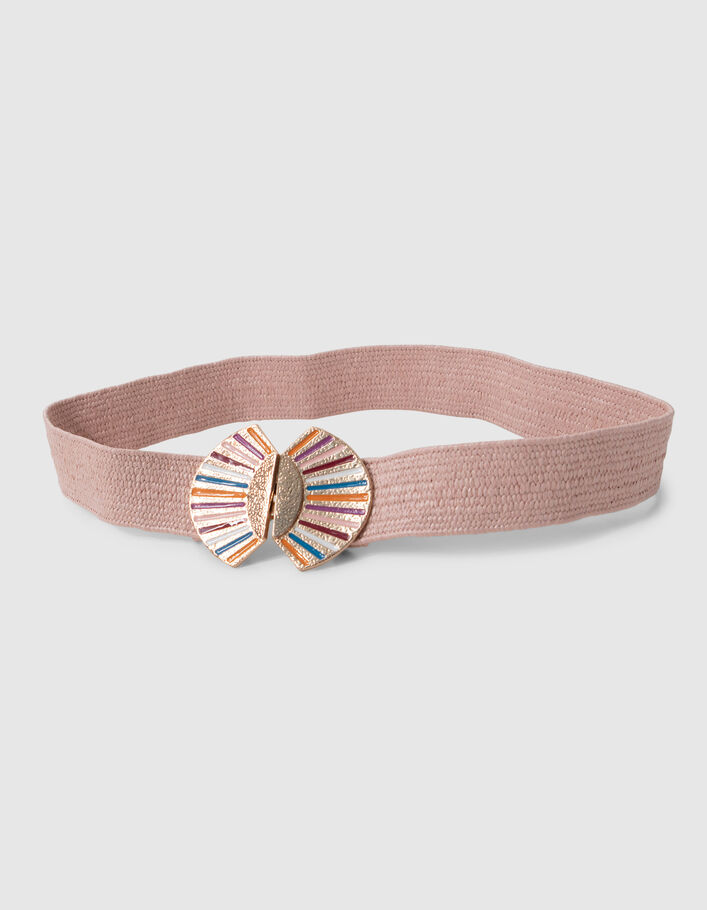 I.Code fresh pink elasticated dress belt - I.CODE