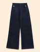 Weite ungebleichte Jeans Seemannsstil Coraline I.Code-7