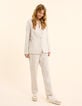 Graue Anzugjacke mit Tennisstreifen I.Code-3