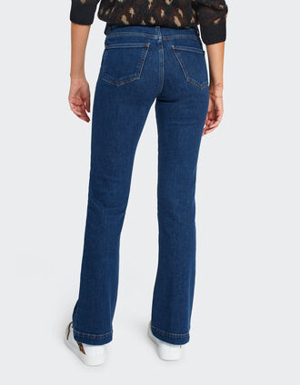 I.Code blue flared jeans