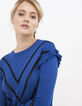 Blauer Pullover I.Code-4