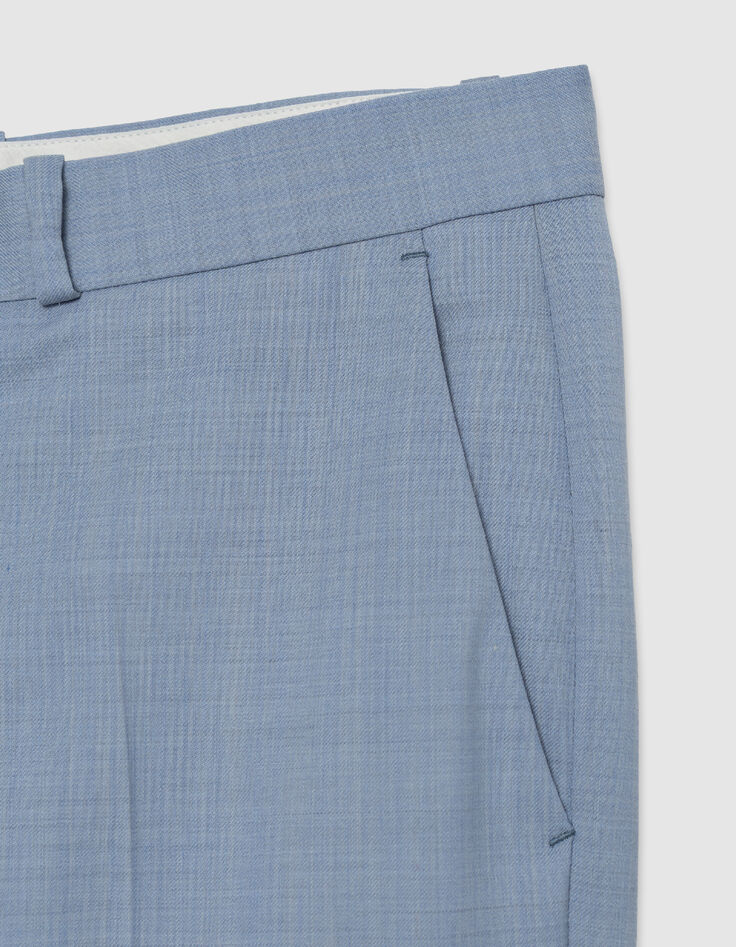 Hellblaue Anzughose aus Faux-Uni TRAVEL SUIT Herren-9
