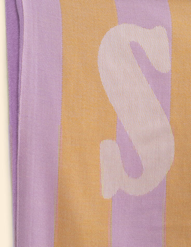 Foutah lilas et jaune I.Code-4 Foutah lilas et jaune I.Code-4