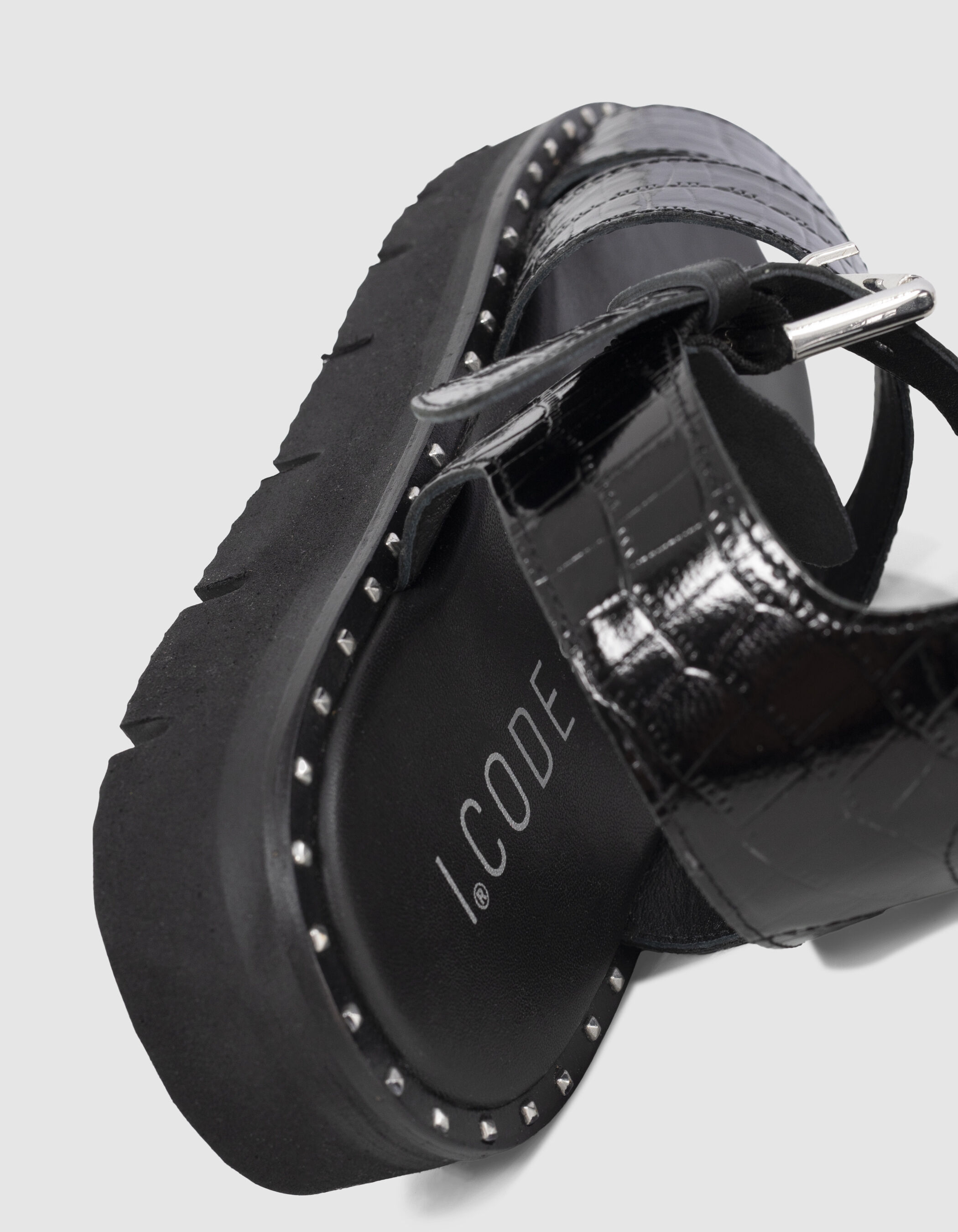 Embossed patent leather deals