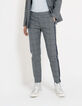 Pantalón de traje azul marino Príncipe de Gales I.Code-1