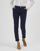 Marineblaue Chinohose I.Code-3