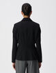 Ausgestattete schwarze Anzugjacke f&uuml;r Damen-3