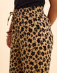Beige broek bloemen-luipaardprint I.Code-6