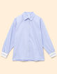 I.Code blue long-sleeved shirt with ribbed trim-6