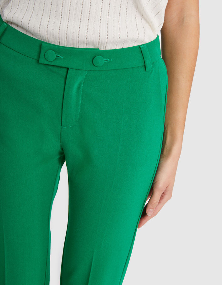I.Code meadow green suit trousers - I.CODE