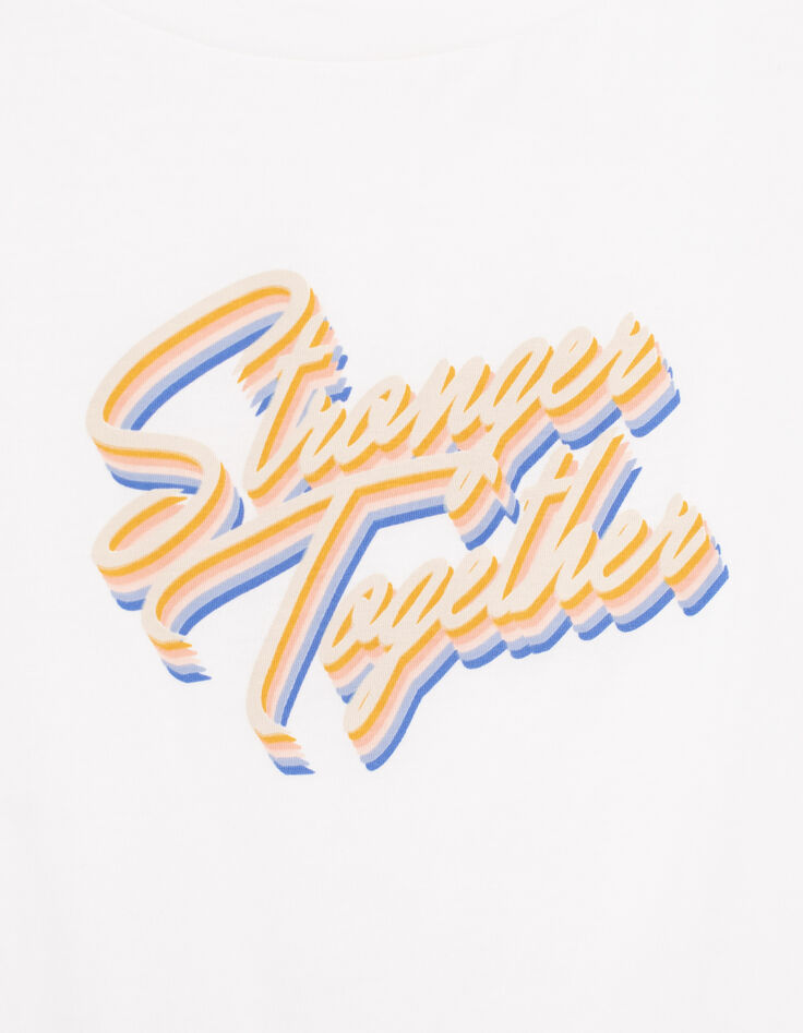 T-Shirt mit Schriftzug Stronger Together I.Code-3 T-Shirt mit Schriftzug Stronger Together I.Code-3