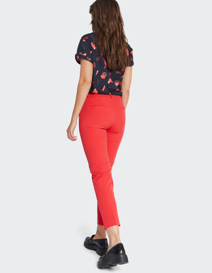 I.Code flash pink suit trousers-2