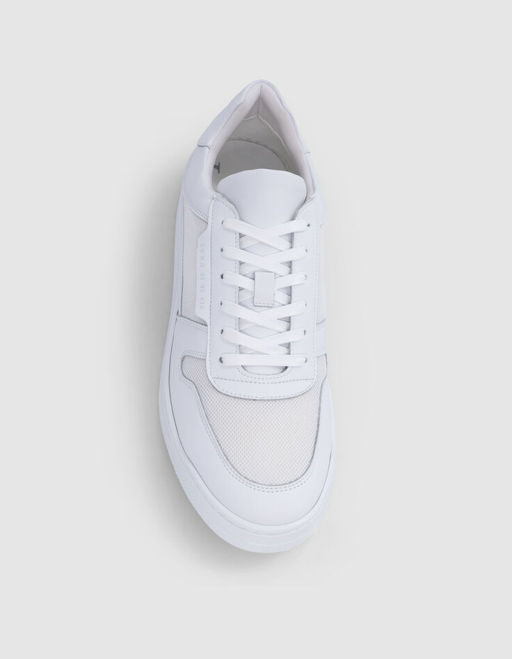 Schwarze Herrensneakers aus Mischgewebe-5