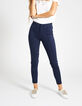 I.Code navy Milano knit treggings-3