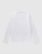 Wei&szlig;es Herrenshirt L&lsquo;Essentiel mit langen &Auml;rmeln-5
