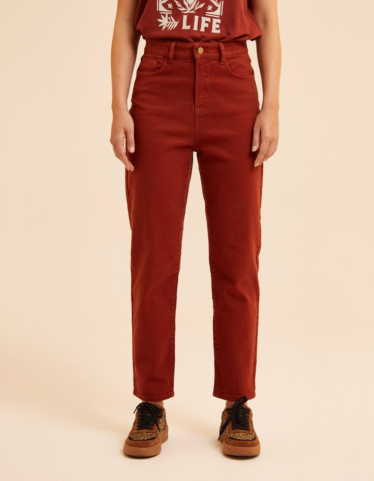 Braune Boyfriend-Jeans I.Code-3 Braune Boyfriend-Jeans I.Code-3