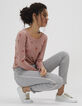 Lichtgrijze skinny jeans met stroken opzij I.Code -1