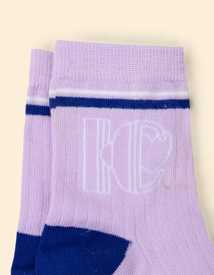 Calcetines blancos, azules y parma I.Code-4