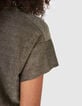 Tee-shirt dor&eacute; maille brillante I.Code-5