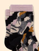 Camel, grey, pink socks I.Code-4