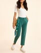 Pantalon de costume vert I.Code-3