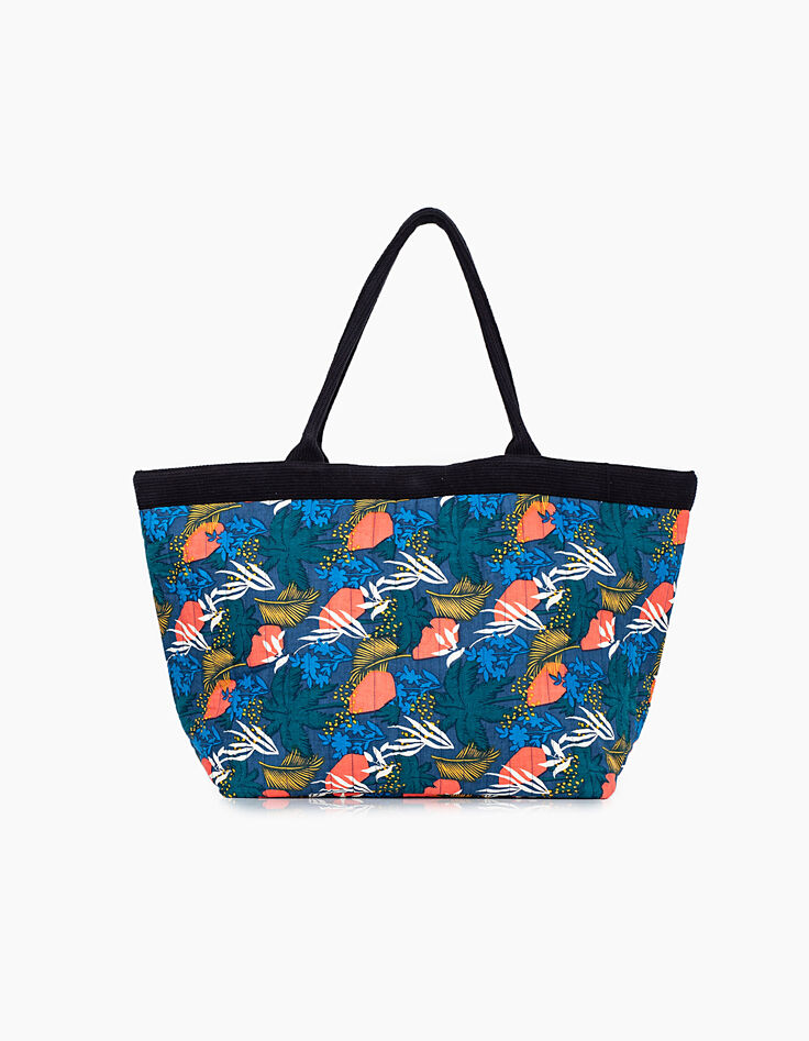 Sac cabas marine imprimé exotique I.Code-1