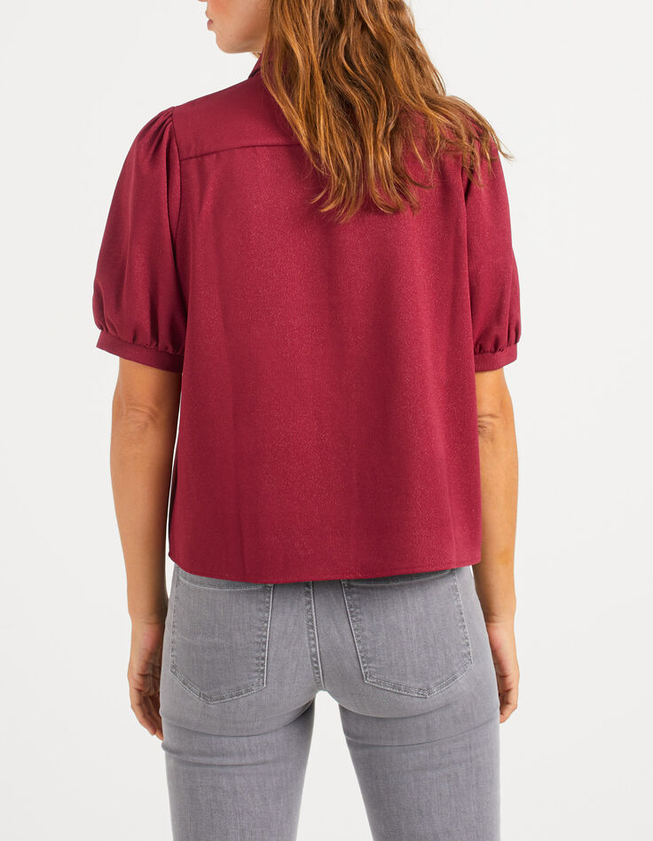 Camisa palo de rosa cuello chalina I.Code-3
