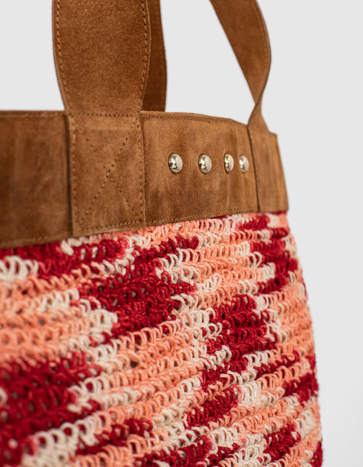 Sac cabas textile tress&eacute; I.Code-2