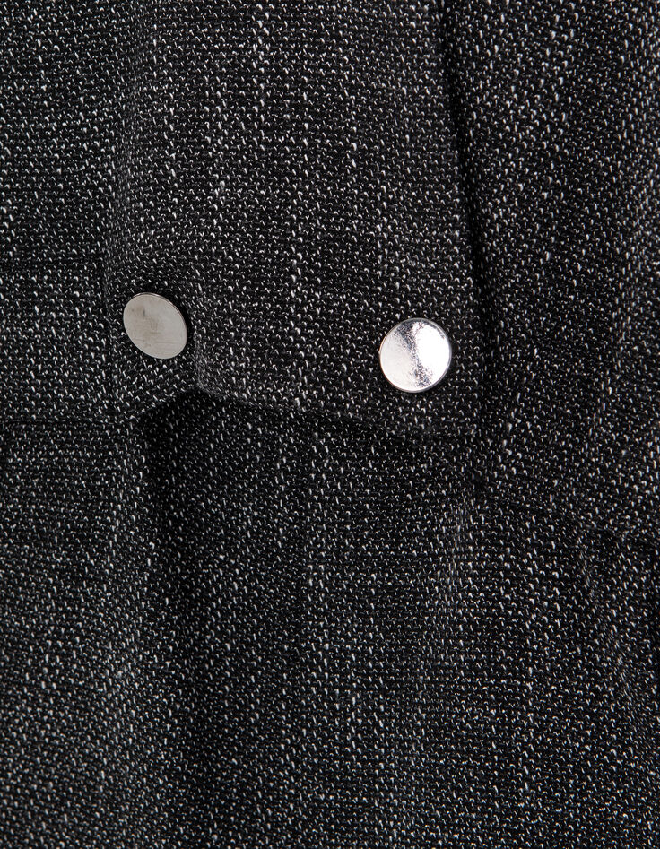Combishort anthrazit faux-uni  I.Code-7