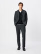ULTRA MOBILITY Herren Anzugjacke aus grauem Mesh-2