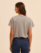 T-shirt gris maille métallisée I.Code-3