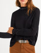 Zwarte cape-trui Victoriaanse kraag met studs I.Code-1