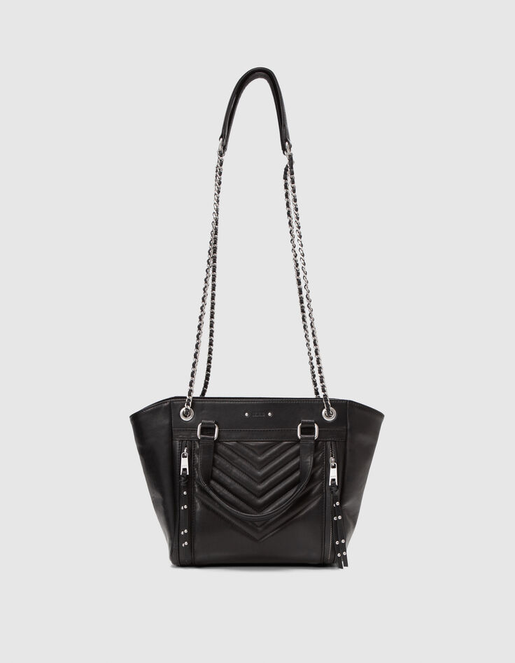 Die Tasche 1440 schwarz Leder Gr&ouml;&szlig;e M Damen-2