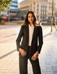 Grauer Blazer mit Tennisstreifen I.Code-1