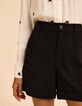 I.Code black shorts with XL pockets and turn-ups-6