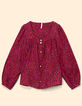 Roze blouse bloemenprint I.Code-5