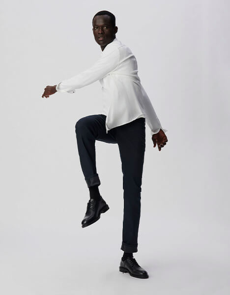 Jean SLIM marine Denim POWER STRETCH
